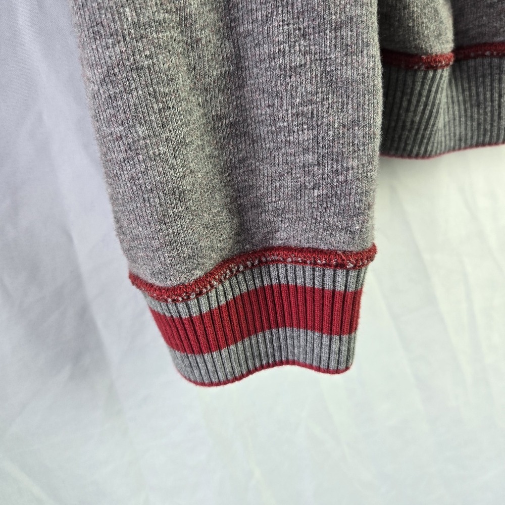 Daniel Cremieux Mens XL 1/4 Zip Reversible 100% Cotton Sweater Preppy Quiet Lux - Picture 7 of 10